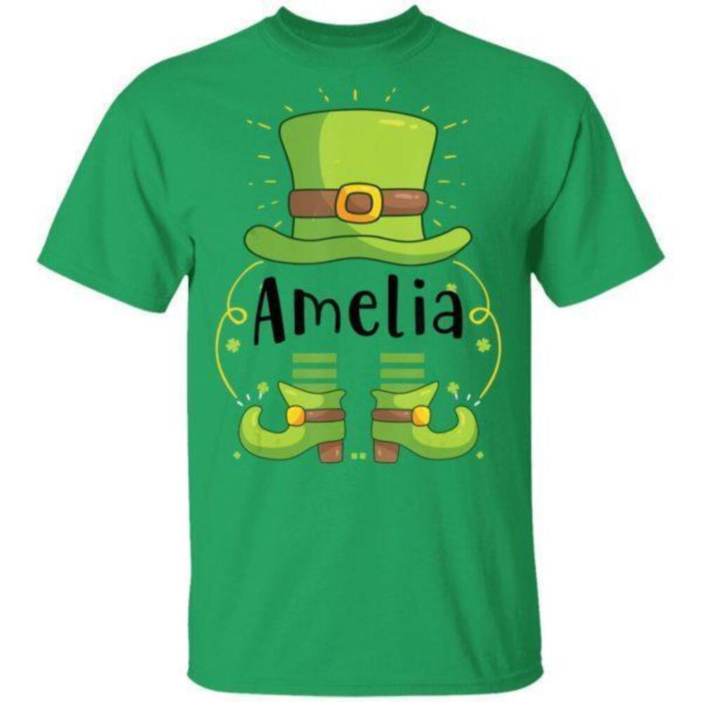 Amelia St Patricks Day Hats Tshirt Long Sleeve